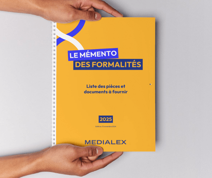 Mémento des formalités-page téléchargement