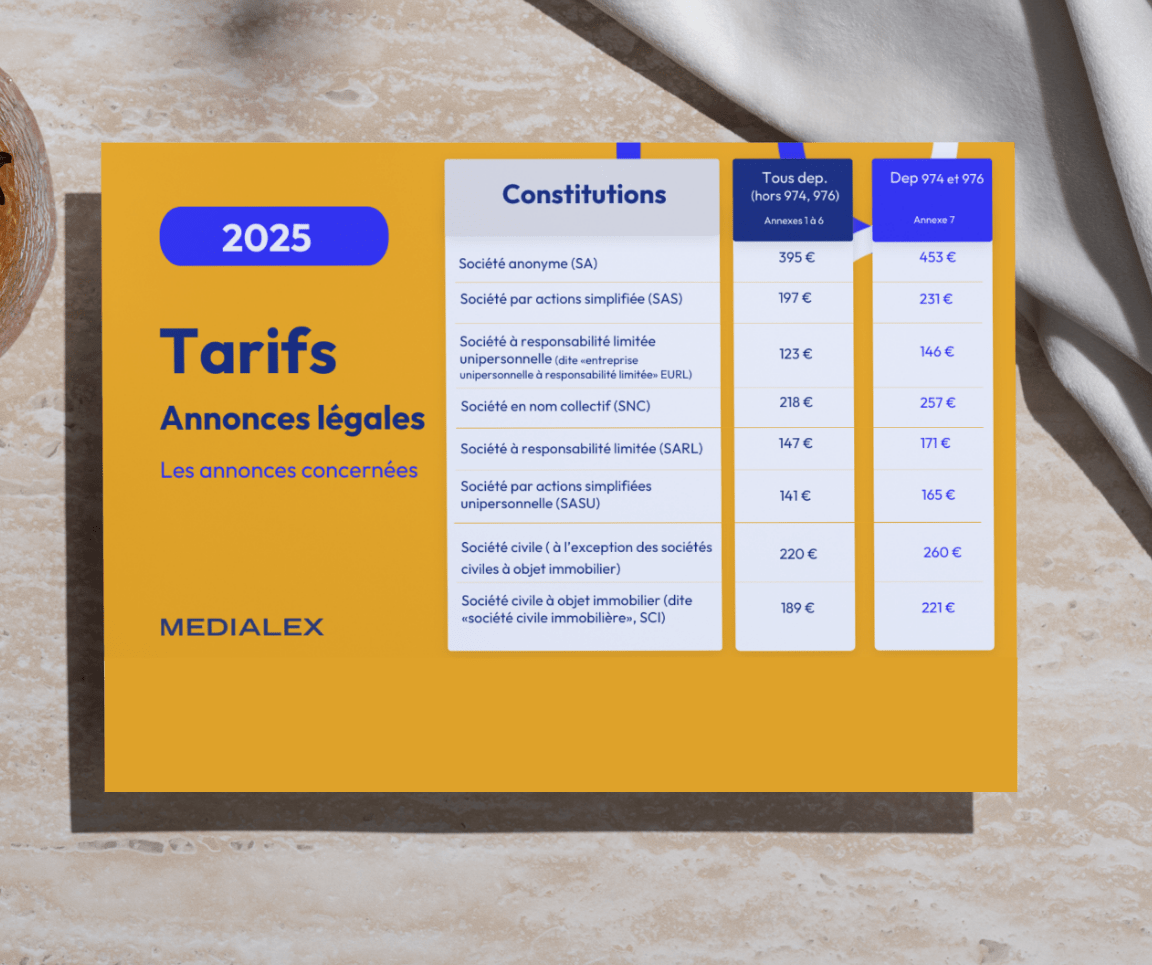Tarifs des AL-page téléchargement