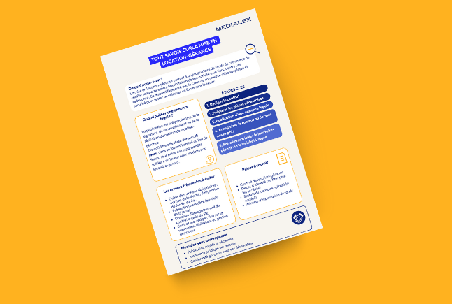 AL-mise en location gérance