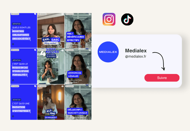 Lancement tiktok MDXL